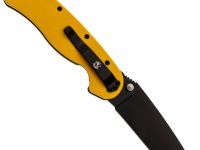 Складной нож Steelclaw Крыса, сталь AUS8, рукоять G-10 желтая с рисунком