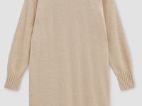 Вязаное платье с шерстью