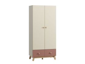 Шкаф детский Финни 2-96x210 Розовый