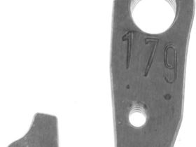 Держатель заднего переключателя "петух" Meta №179 фрезерованный (серебристый)