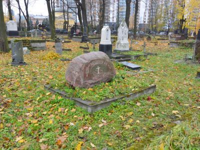 Могила Энгельгардта Е.А. (1775-1862), директора Царскосельского Лицея