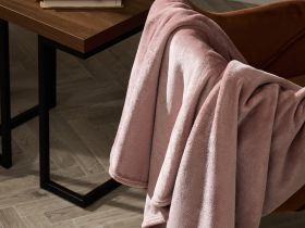 Плед Сверхмягкий/Supersoft, пыльная роза