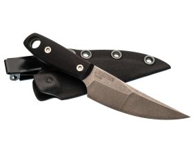 Нож Barmaley Knives Буратино, сталь AUS-10Co, рукоять G10, черный
