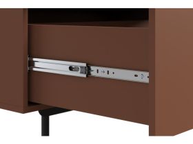 Распашной шкаф Квелен 4-192x200 Терракотовый