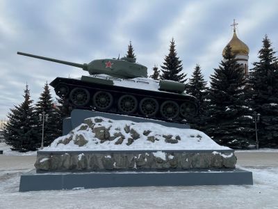 35000 танк, выпущенный Н-Тагильским Уралвагонзаводом в годы Великой Отечественной войны 1941-1945 гг.