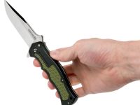 Нож складной Cold Steel CrawFord Model 1, сталь 4034SS, рукоять Zytel, зеленый/черный