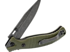 Складной нож НОКС Геккон, сталь AUS-8, рукоять G10, хаки