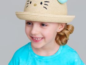 Шляпа соломенная для девочек