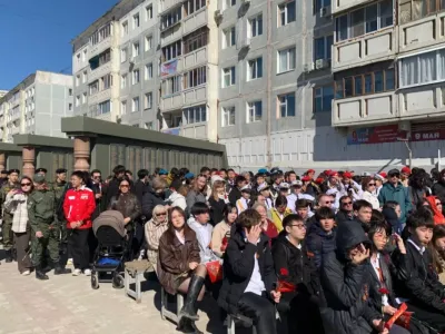 Около 500 детей приняли участие в «Уроке мужества» в Якутске