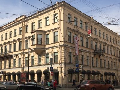 Дом, где в 1840 - 1841 гг. жил писатель и философ Герцен А.И.