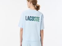 Женская футболка Lacoste из хлопка
