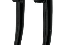 Жесткая стальная вилка ACME 26&quot; 1&quot; шток резьбовая (серебристый 240 мм эксцентрик 9 мм шток 1&quot; резьбовой (25.4 мм), сталь для ободных тормозов)