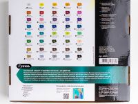 Набор гуаши Малевичъ большой, 40 цветов по 20 мл + белила 200 мл