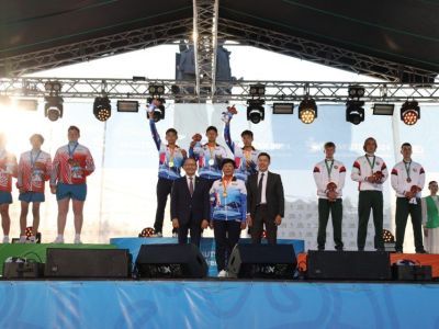 В Якутске награждены медалисты девятого дня международных игр «Дети Азии»