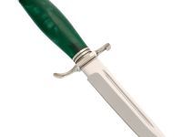 Нож Финка НКВД, сталь VG-10, рукоять акрилат зеленый