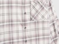 Рубашка в клетку для девочек, Розовый