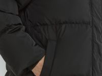 Пуховик с натуральным утеплителем, Черный