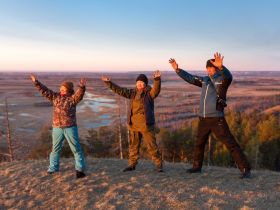 К древним вулканам Туймаады. Молотовская Падь, наскальные рисунки Туймаады