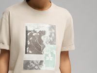 Свободная футболка из хлопкового джерси