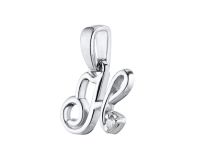 Подвеска из серебра с бриллиантом э0601пд04201235