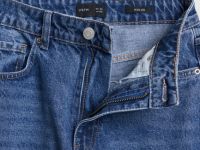 Широкие джинсы с высокой посадкой, Синий