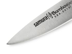 Нож кухонный овощной Samura Bamboo SBA-0010/K, сталь AUS-8