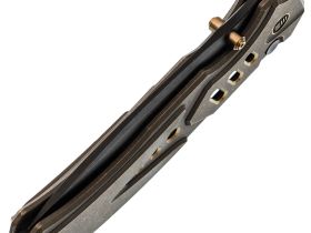 Складной нож WE Knife Zentron, сталь M390, рукоять титан