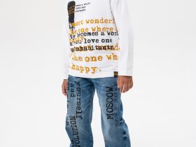 Фуфайка трикотажная для мальчиков (футболка с длинными рукавами)