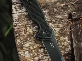 Складной нож Mr.Blade Hellcat blackwash, сталь S35VN, рукоять Black G10