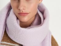 Шарф с добавлением шерсти