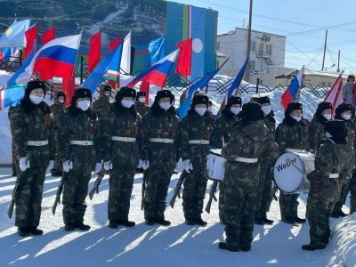 Крымская весна: автопробег, митинг, концерт прошли в Чернышевском