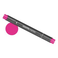 Маркер двухсторонний на спиртовой основе Stylefile №456 розовый яркий