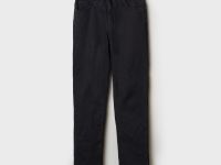 Брюки текстильные джинсовые утепленные флисом для мужчин