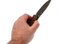 Складной нож Viking Nordway Ликург, сталь D2, рукоять G10, песочный