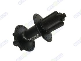 Shimano Втулка задняя M475, 36 отв, 8/9 ск, 6-болт, QR 166мм, цвет Черный