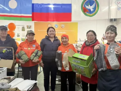 В нацпарке «Ленские столбы» собрали гуманитарную помощь для участников СВО / ЯСИА   