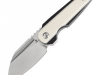 Складной нож Tenable Rafe L, сталь 14C28N, рукоять черно-белый G10