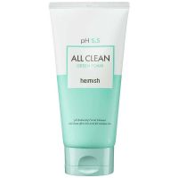 Слабокислотный гель для умывания Heimish pH 5.5 All Clean Green Foam