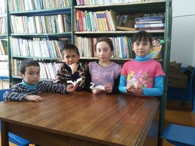 Сельская библиотека деревни Новобайрамгулово