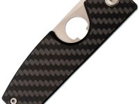 Складной нож для сигар Daggerr Cigarknife CF, сталь VG-10, рукоять карбон, черный