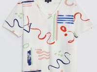 Футболка с абстрактным принтом