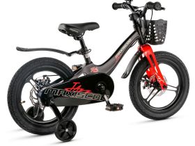 Детский велосипед Maxiscoo Jazz Pro 16, год 2025, цвет Голубой