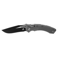 Складной нож Microtech Amphibian 137RL-1FLNC, сталь M390MK, рукоять алюминий, серый/черный
