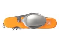 Нож перочинный Stinger 109 мм, 8 функций, оранжевый, в блистере