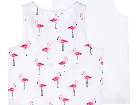 Майка трикотажная для девочек, 2 шт в комплекте