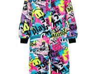 Комбинезон текстильный с полиуретановым покрытием для девочек