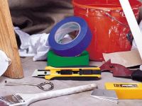 Нож OLFA с выдвижным трапецевидным лезвием, автофиксатор, 17,5 мм