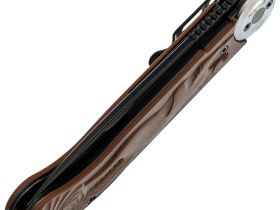 Складной нож Перемен Мысь BW, сталь 8Cr14MoV, рукоять FRN, коричневый