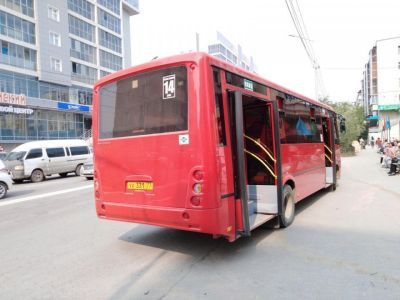 Временно изменена схема автобусного маршрута №14 в Якутске