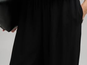 Брюки-палаццо с эластичным поясом